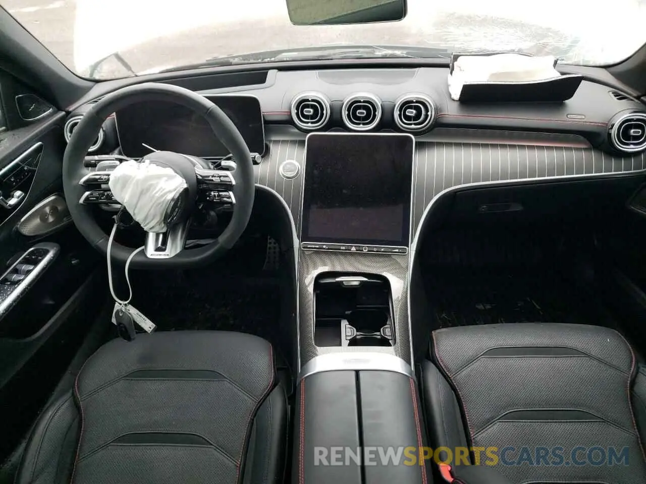 8 Photograph of a damaged car W1KAF8HB6PR097286 MERCEDES-BENZ C-CLASS 2023