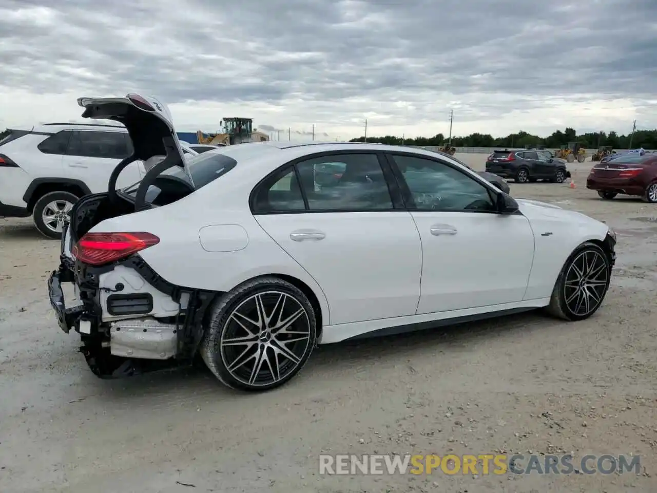 3 Photograph of a damaged car W1KAF8HB7PR122907 MERCEDES-BENZ C-CLASS 2023