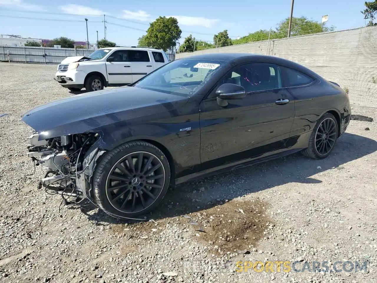 1 Photograph of a damaged car W1KWJ6EB8PG119569 MERCEDES-BENZ C-CLASS 2023