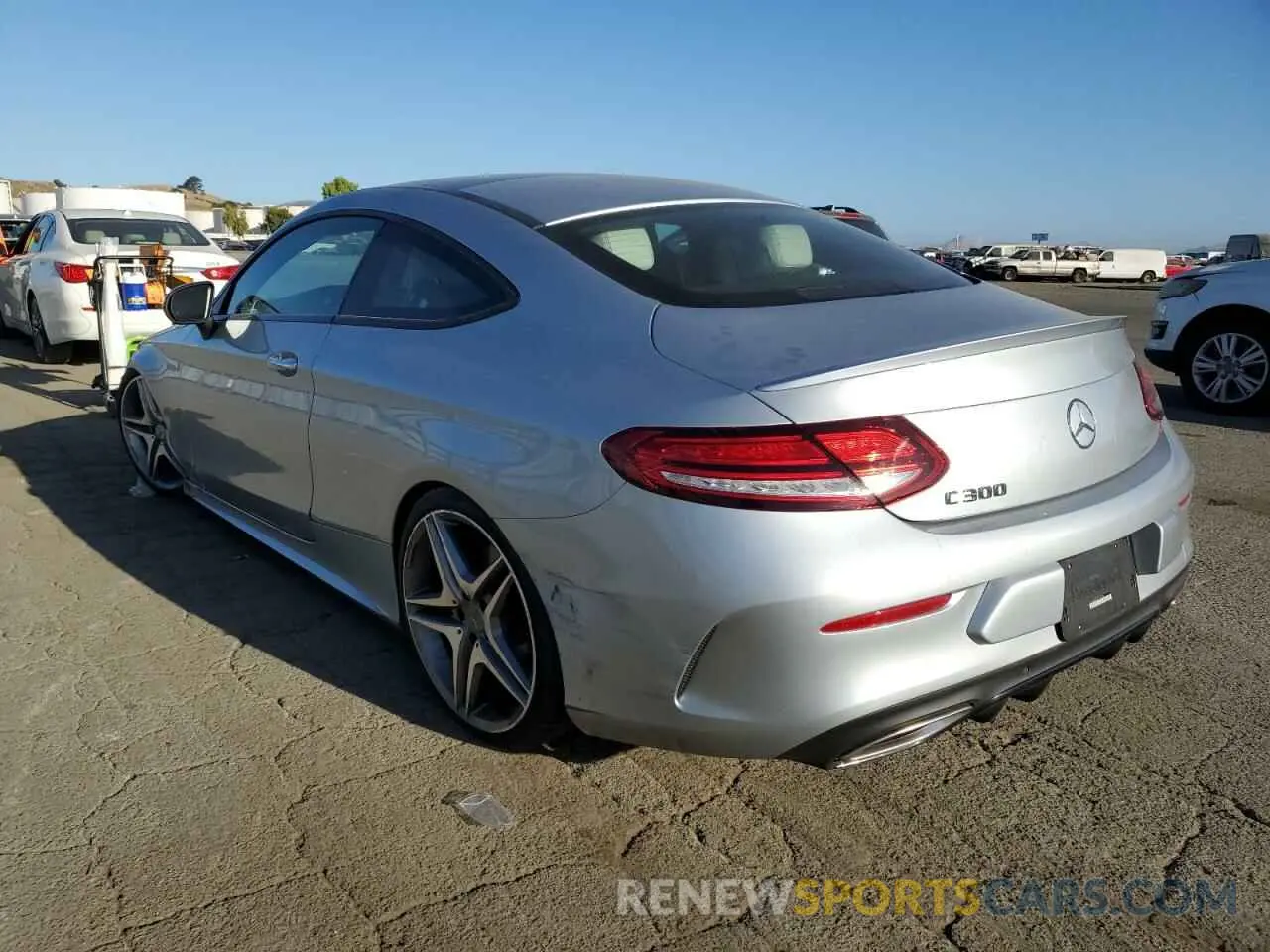 2 Photograph of a damaged car W1KWJ8DB2PG125672 MERCEDES-BENZ C-CLASS 2023