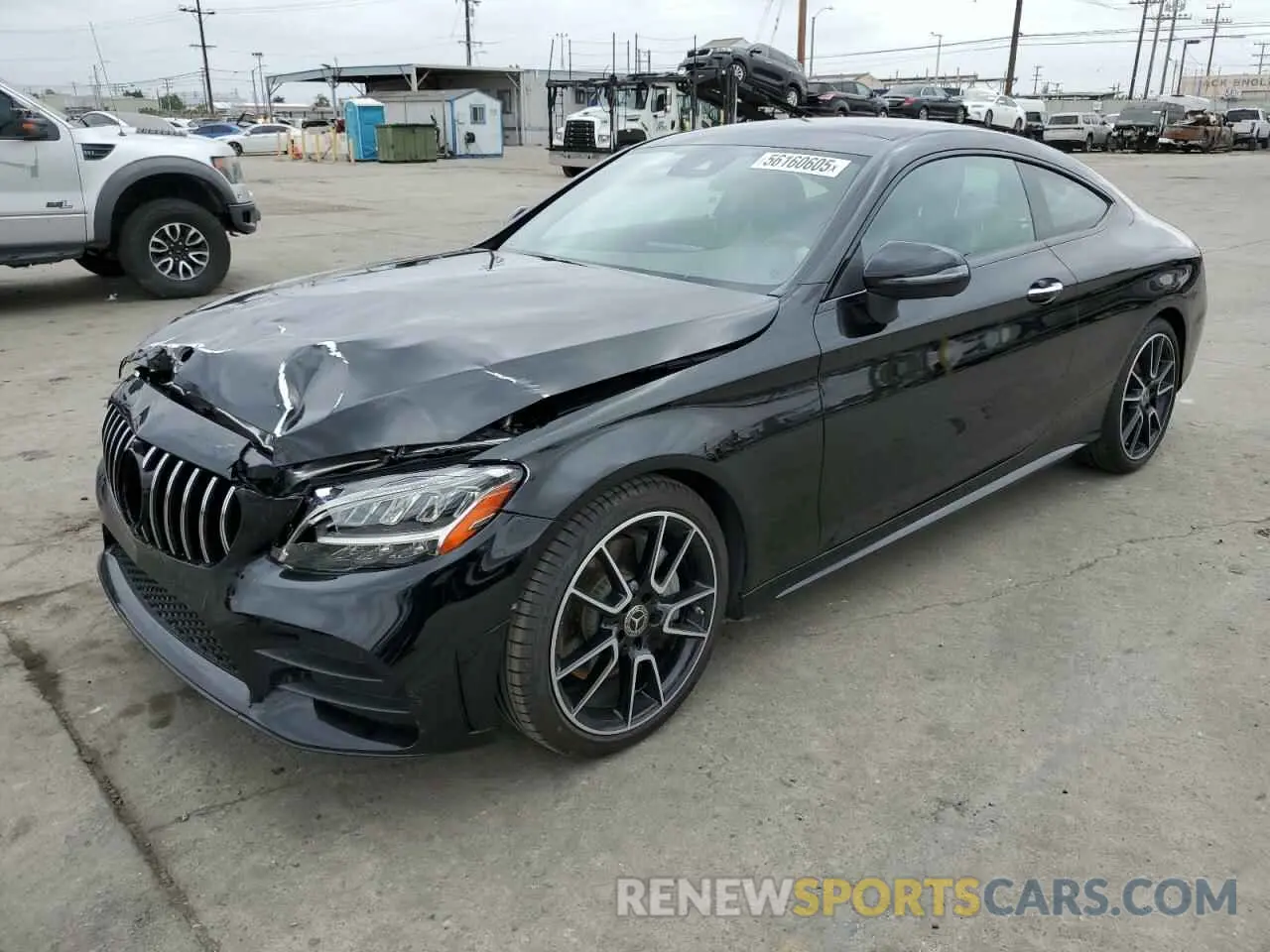 1 Photograph of a damaged car W1KWJ8DB3PG119749 MERCEDES-BENZ C-CLASS 2023