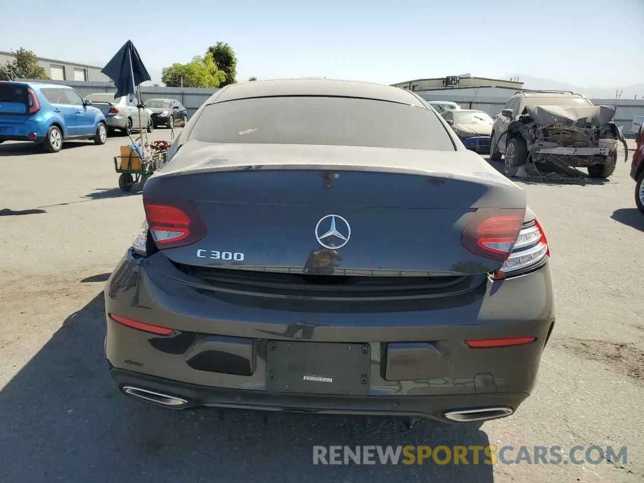 6 Photograph of a damaged car W1KWJ8DB8PG119312 MERCEDES-BENZ C-CLASS 2023
