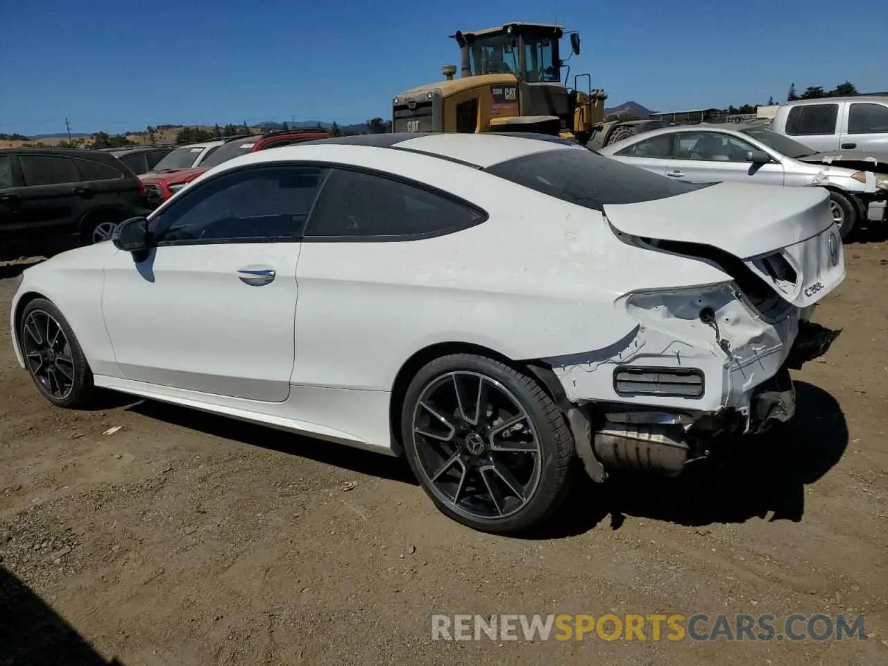 2 Photograph of a damaged car W1KWJ8DB8PG119472 MERCEDES-BENZ C-CLASS 2023