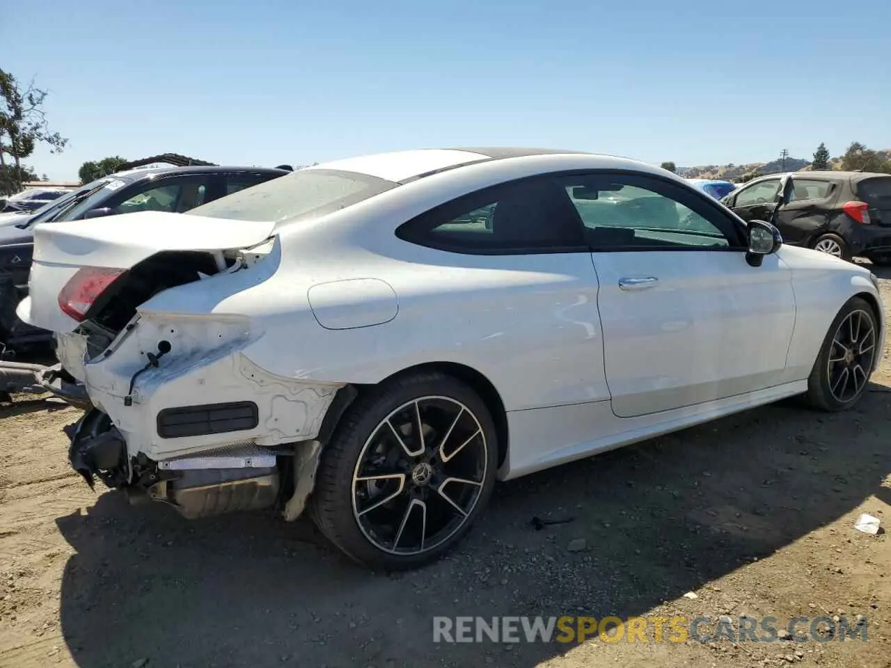 3 Photograph of a damaged car W1KWJ8DB8PG119472 MERCEDES-BENZ C-CLASS 2023