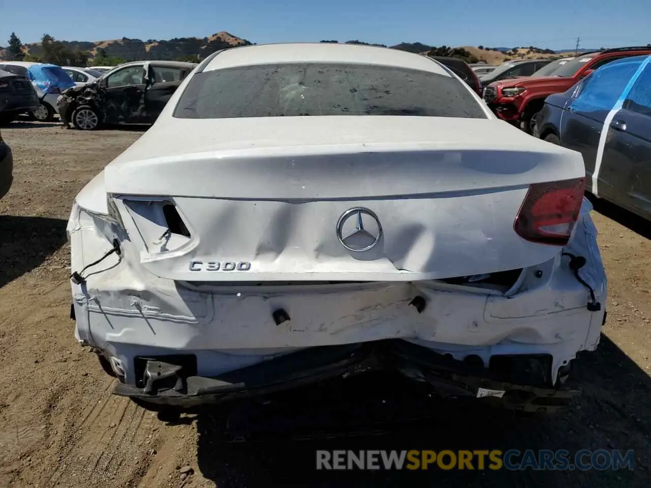 6 Photograph of a damaged car W1KWJ8DB8PG119472 MERCEDES-BENZ C-CLASS 2023