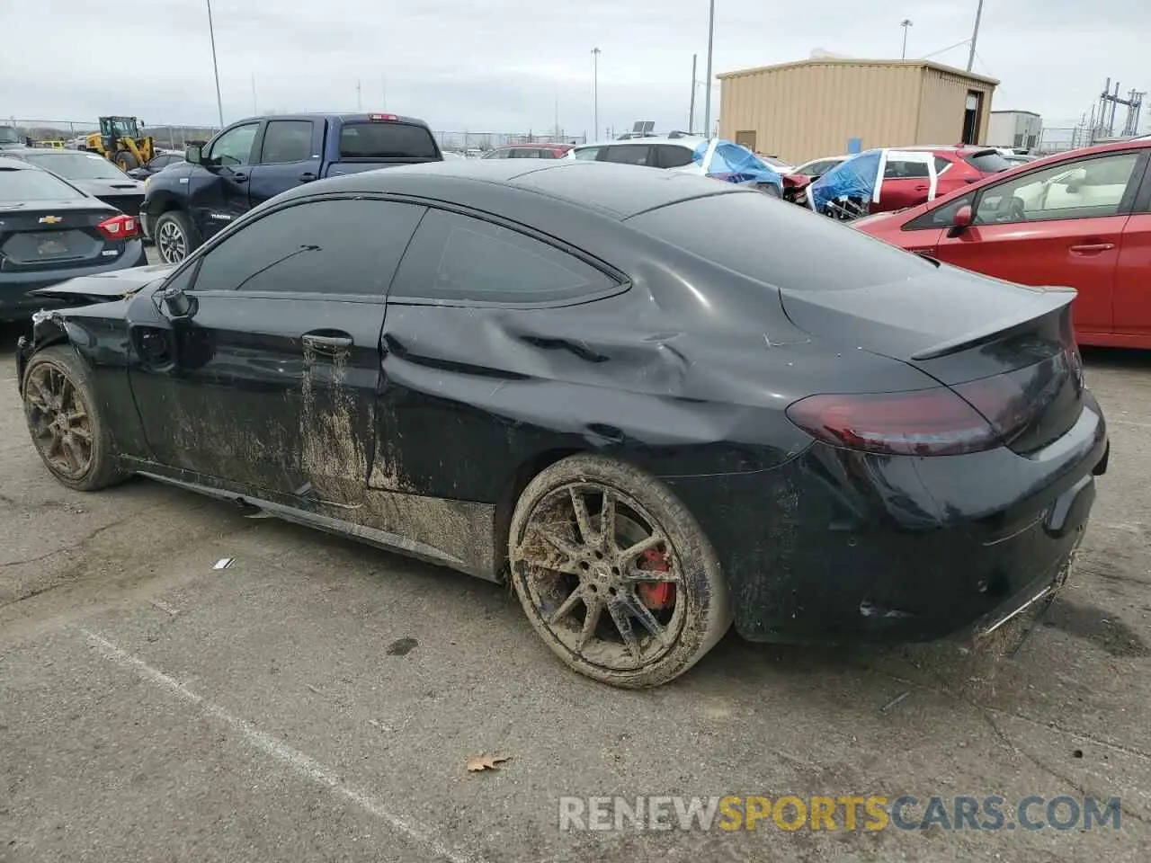 2 Photograph of a damaged car W1KWJ8DBXPG117254 MERCEDES-BENZ C-CLASS 2023