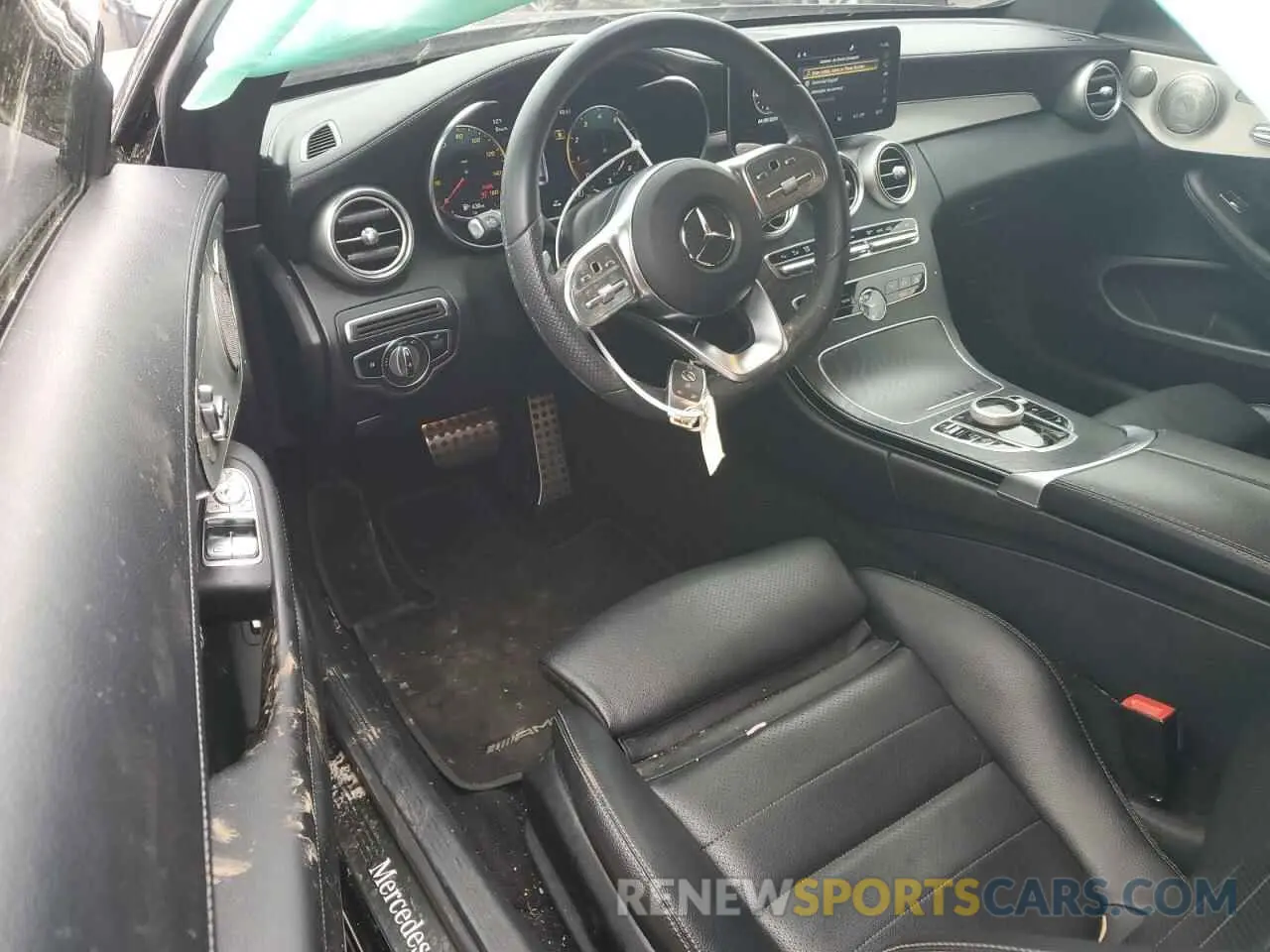 8 Photograph of a damaged car W1KWJ8DBXPG117254 MERCEDES-BENZ C-CLASS 2023
