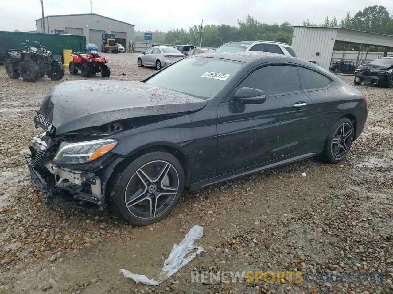 1 Photograph of a damaged car W1KWJ8EB0PG120307 MERCEDES-BENZ C-CLASS 2023