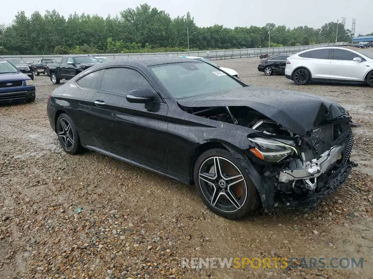 4 Photograph of a damaged car W1KWJ8EB0PG120307 MERCEDES-BENZ C-CLASS 2023