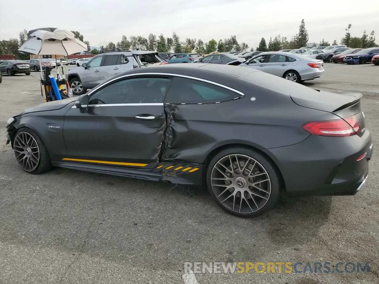 2 Photograph of a damaged car W1KWJ8HB5PG122761 MERCEDES-BENZ C-CLASS 2023