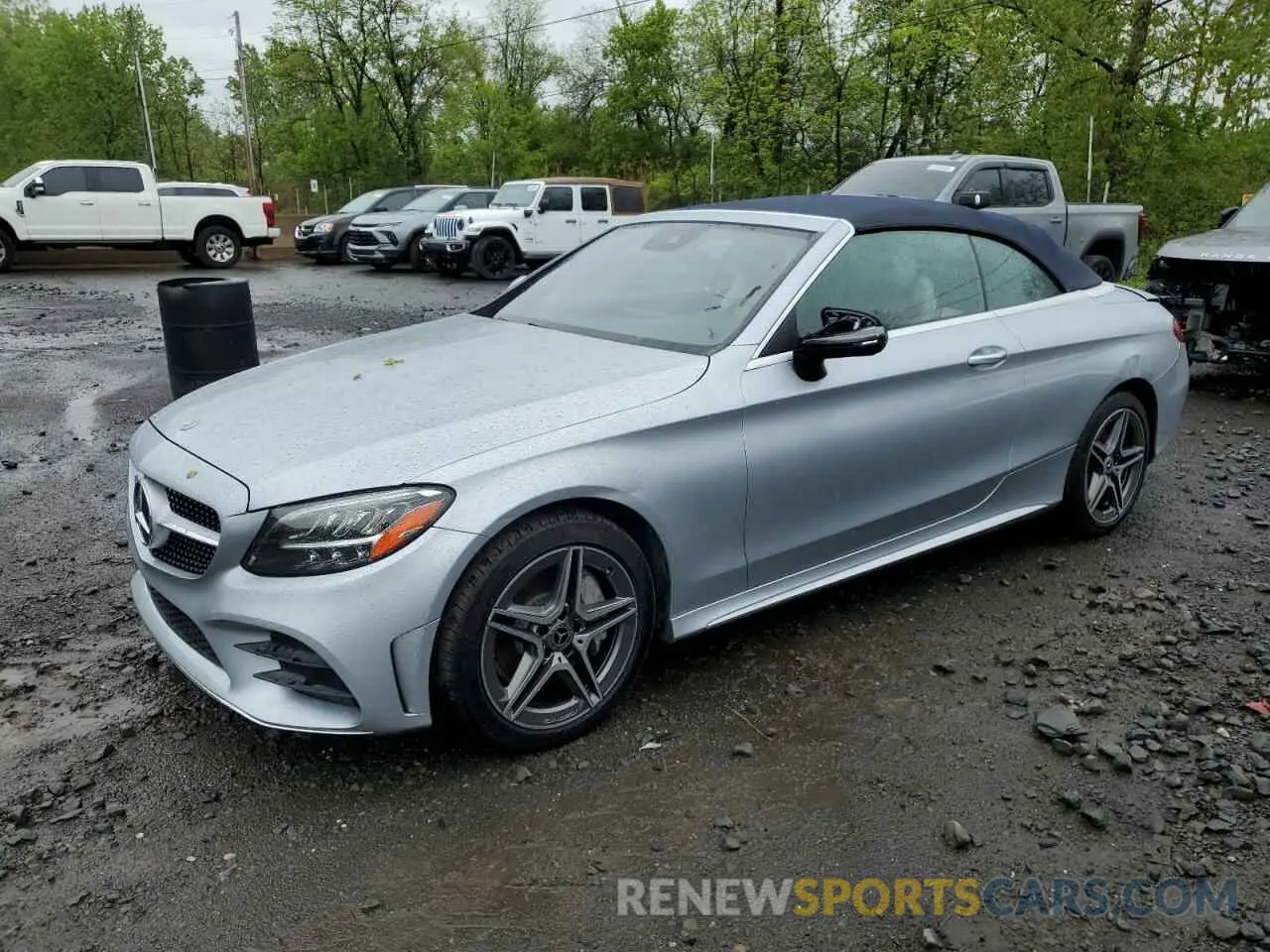 1 Photograph of a damaged car W1KWK8EB8PG117149 MERCEDES-BENZ C-CLASS 2023