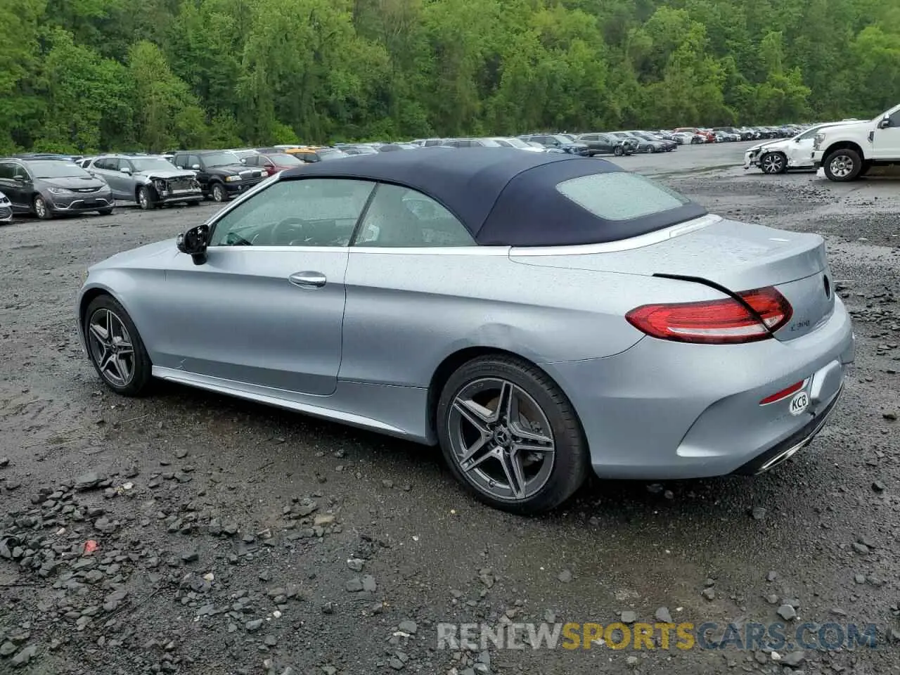 2 Photograph of a damaged car W1KWK8EB8PG117149 MERCEDES-BENZ C-CLASS 2023