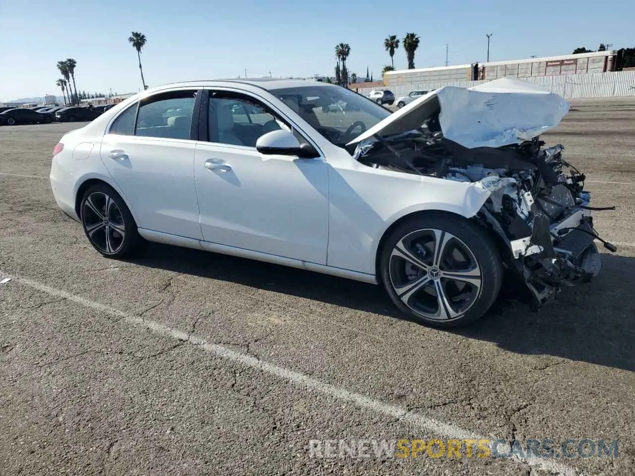 4 Photograph of a damaged car W1KAF4GB0RR199776 MERCEDES-BENZ C-CLASS 2024