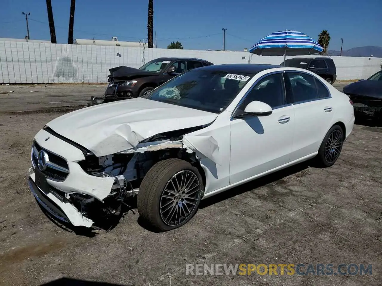 1 Photograph of a damaged car W1KAF4GB0RR231027 MERCEDES-BENZ C-CLASS 2024