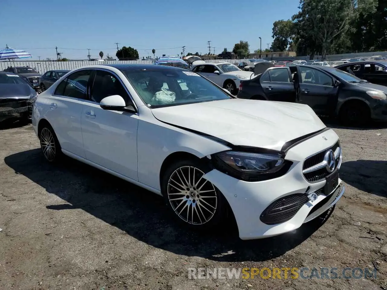 4 Photograph of a damaged car W1KAF4GB0RR231027 MERCEDES-BENZ C-CLASS 2024