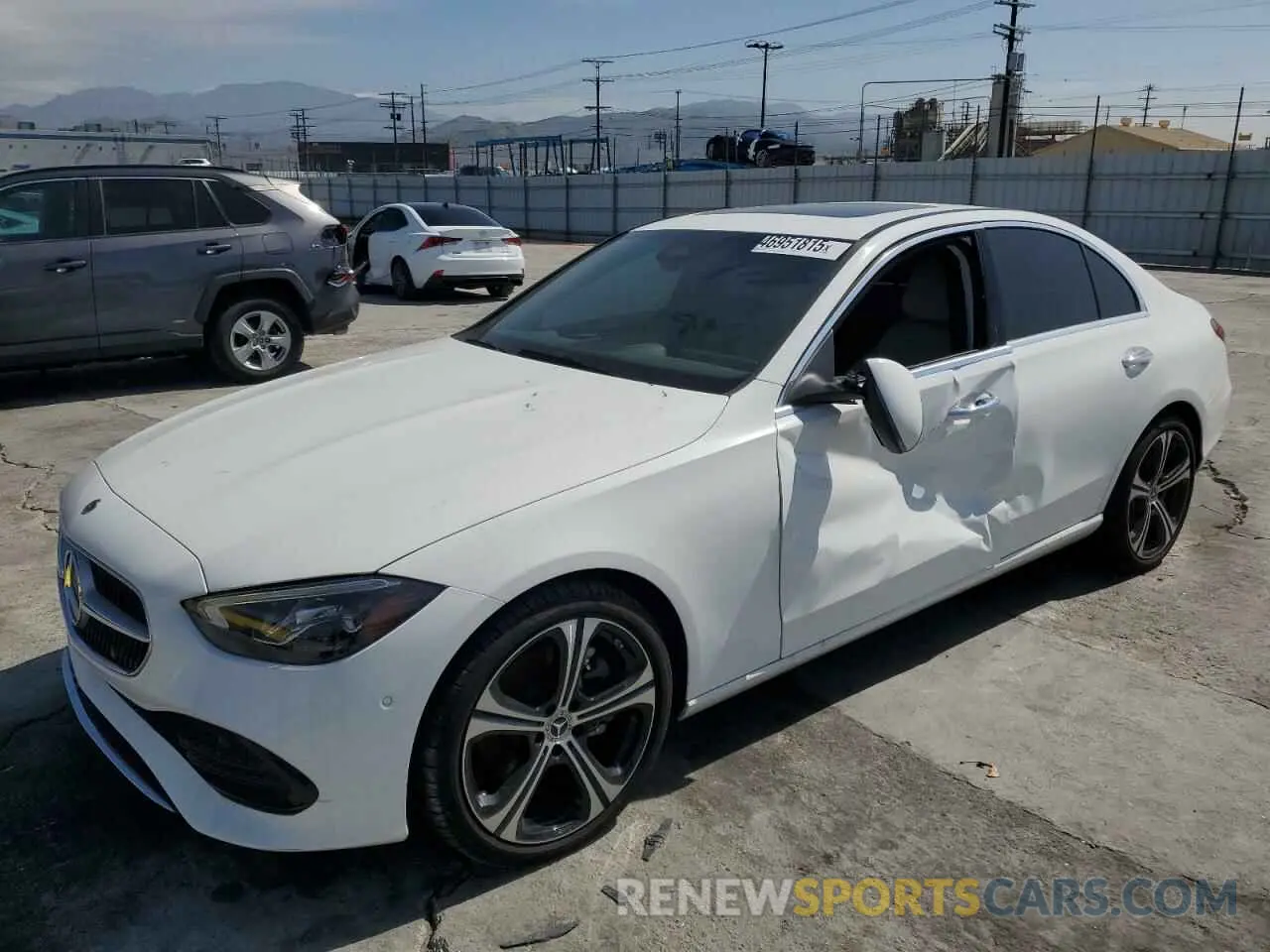 1 Photograph of a damaged car W1KAF4GB1RR185210 MERCEDES-BENZ C-CLASS 2024