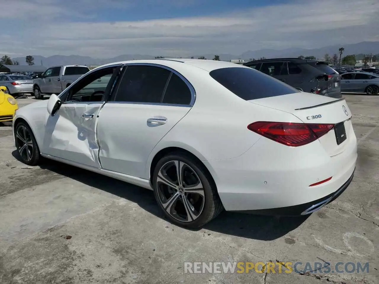 2 Photograph of a damaged car W1KAF4GB1RR185210 MERCEDES-BENZ C-CLASS 2024