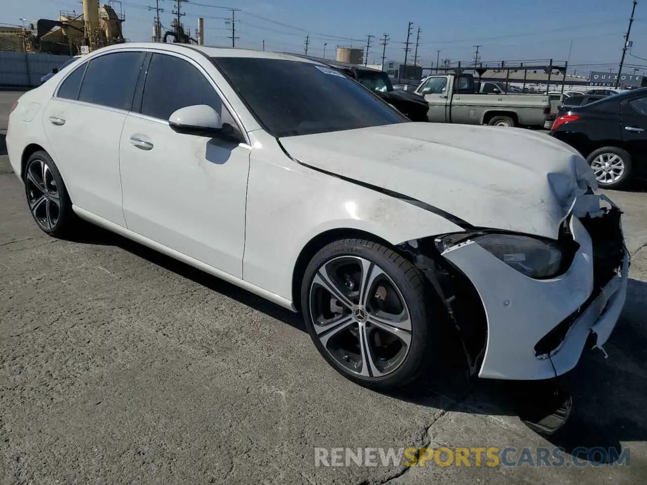 4 Photograph of a damaged car W1KAF4GB2RR212687 MERCEDES-BENZ C-CLASS 2024