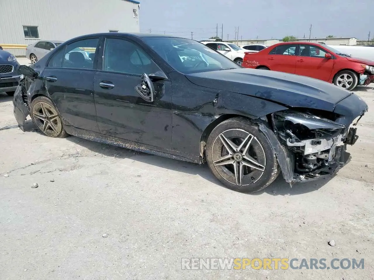 4 Photograph of a damaged car W1KAF4GB2RR218022 MERCEDES-BENZ C-CLASS 2024
