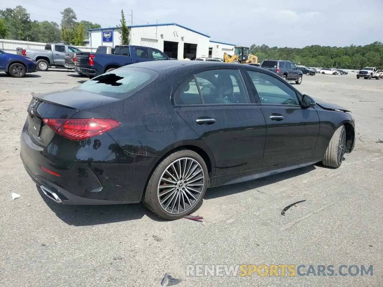 3 Photograph of a damaged car W1KAF4GB3RR173771 MERCEDES-BENZ C-CLASS 2024