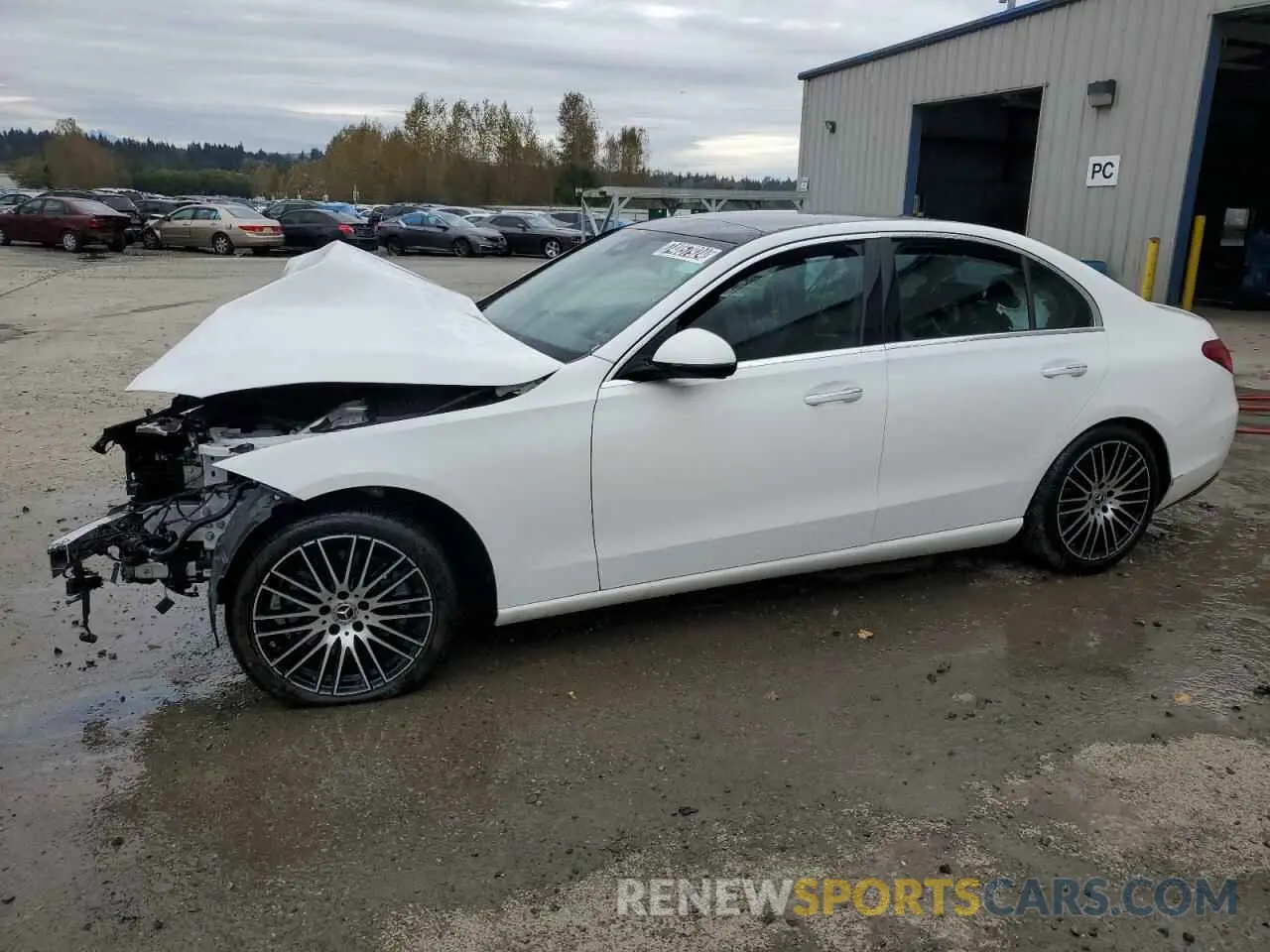 1 Photograph of a damaged car W1KAF4GB3RR188657 MERCEDES-BENZ C-CLASS 2024