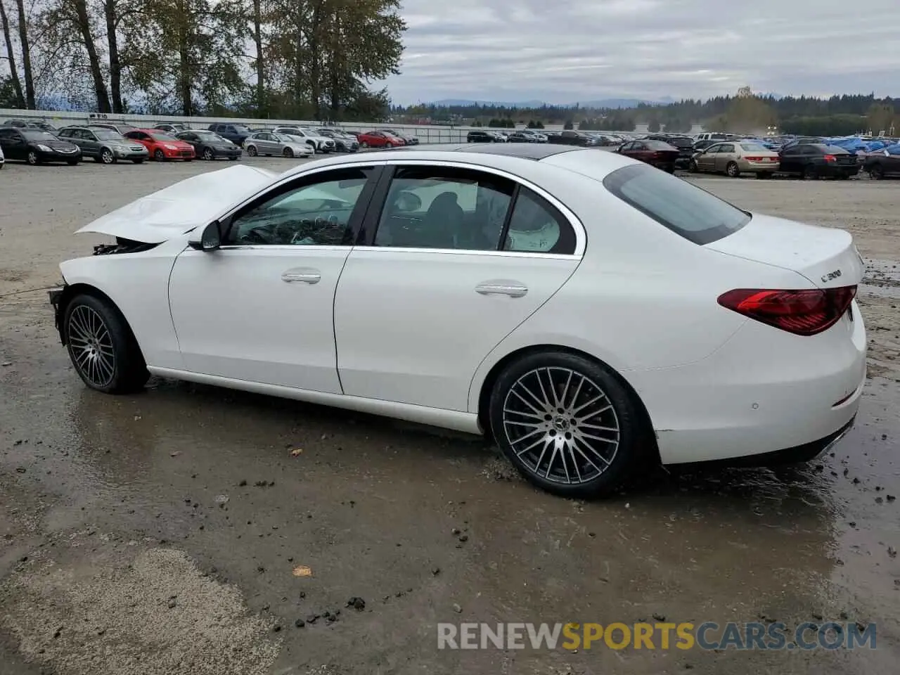 2 Photograph of a damaged car W1KAF4GB3RR188657 MERCEDES-BENZ C-CLASS 2024