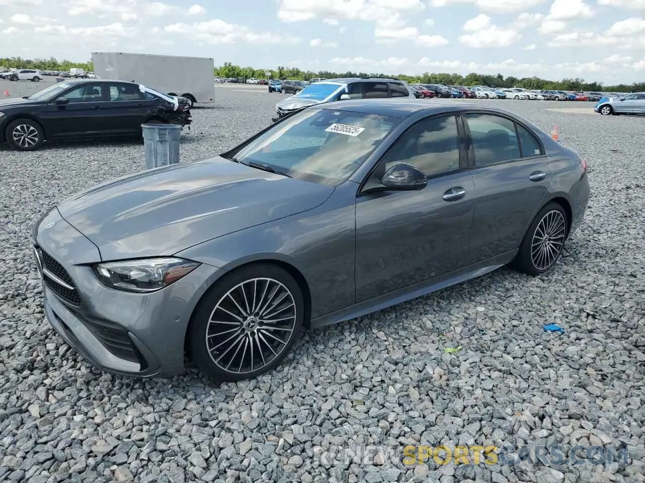 1 Photograph of a damaged car W1KAF4GB4RR161788 MERCEDES-BENZ C-CLASS 2024