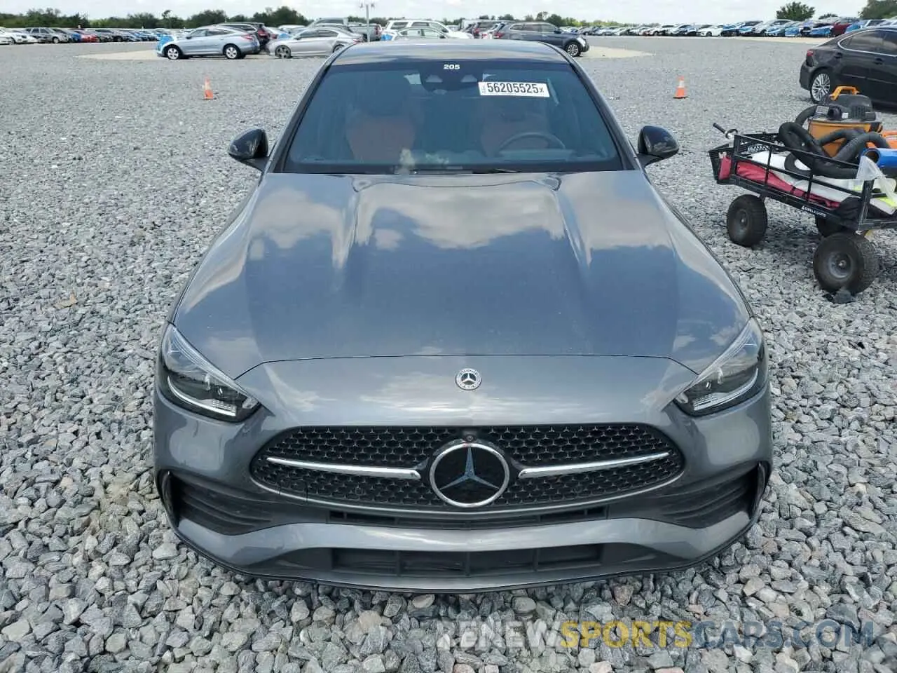 5 Photograph of a damaged car W1KAF4GB4RR161788 MERCEDES-BENZ C-CLASS 2024