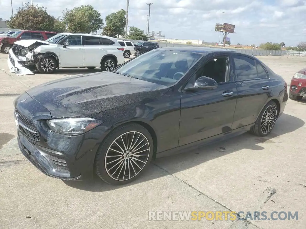 1 Photograph of a damaged car W1KAF4GB5RR171052 MERCEDES-BENZ C-CLASS 2024