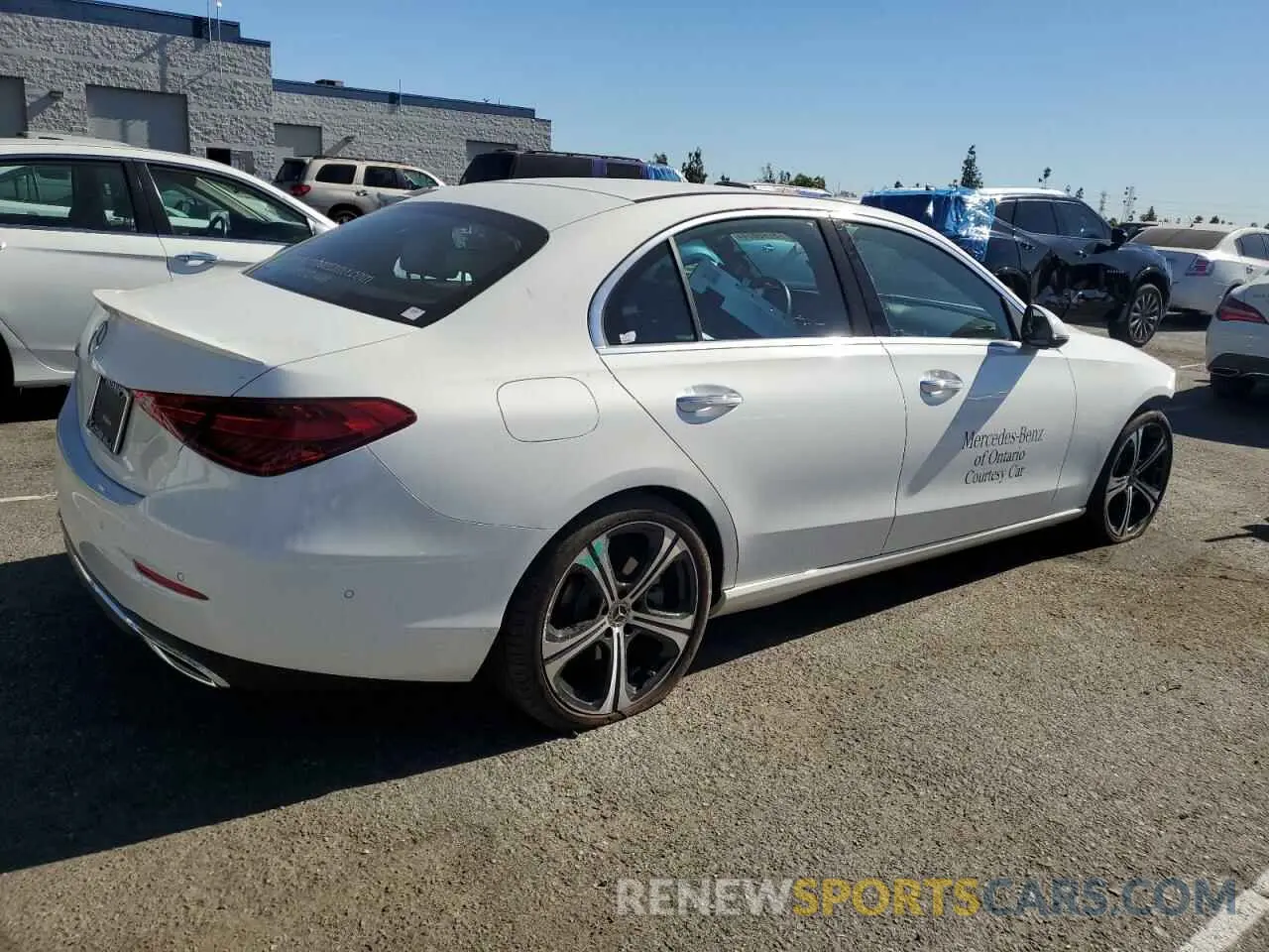 3 Photograph of a damaged car W1KAF4GB5RR207631 MERCEDES-BENZ C-CLASS 2024