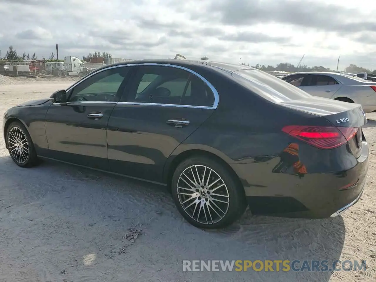 2 Photograph of a damaged car W1KAF4GB5RR216569 MERCEDES-BENZ C-CLASS 2024