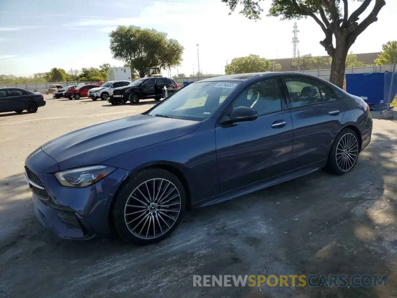 1 Photograph of a damaged car W1KAF4GB6RR172565 MERCEDES-BENZ C-CLASS 2024