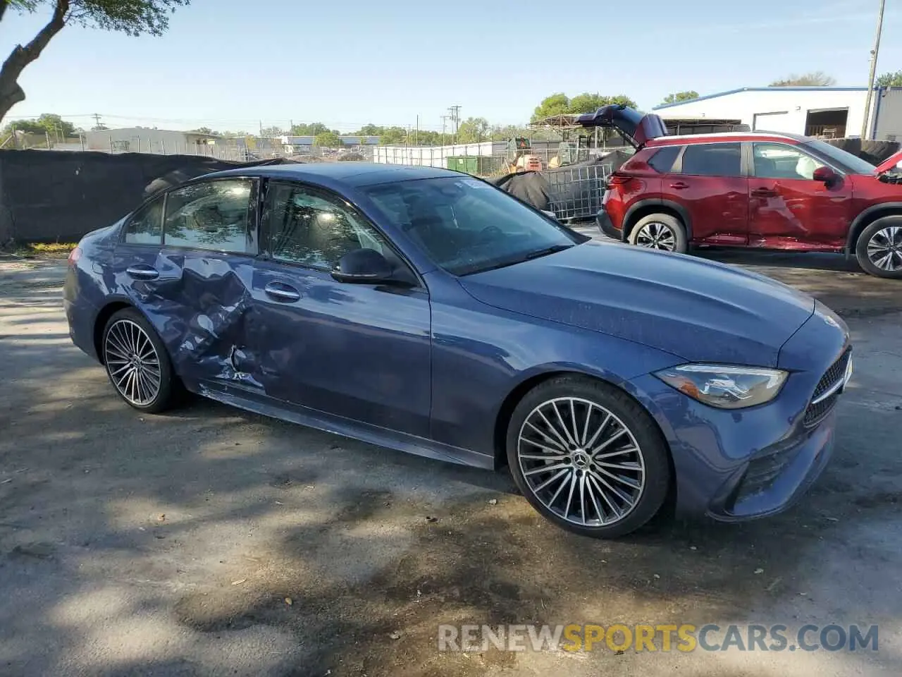 4 Photograph of a damaged car W1KAF4GB6RR172565 MERCEDES-BENZ C-CLASS 2024