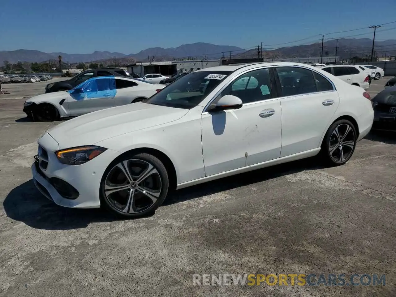 1 Photograph of a damaged car W1KAF4GB6RR208481 MERCEDES-BENZ C-CLASS 2024