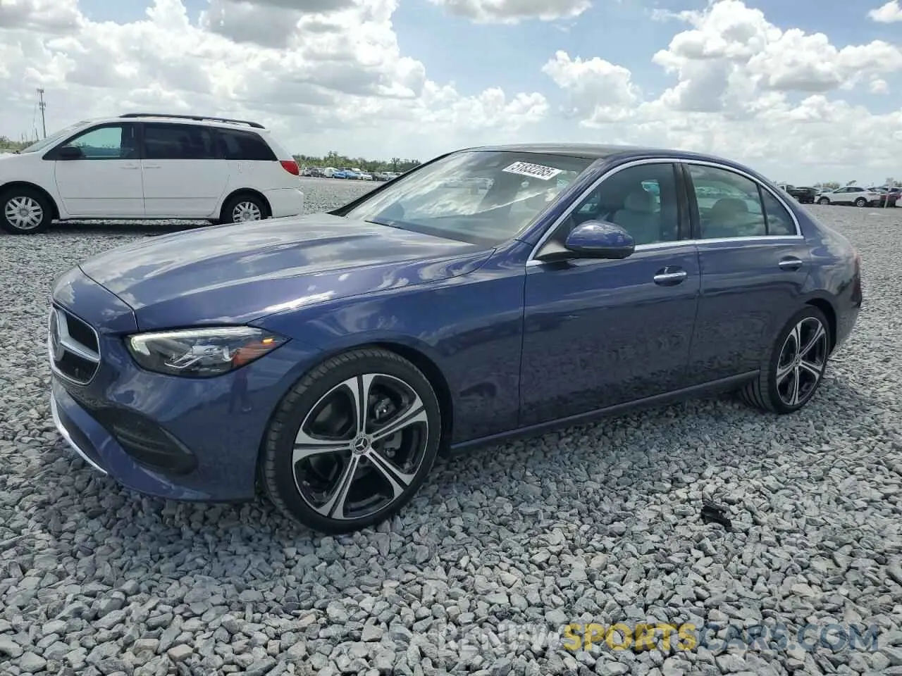 1 Photograph of a damaged car W1KAF4GB6RR212675 MERCEDES-BENZ C-CLASS 2024