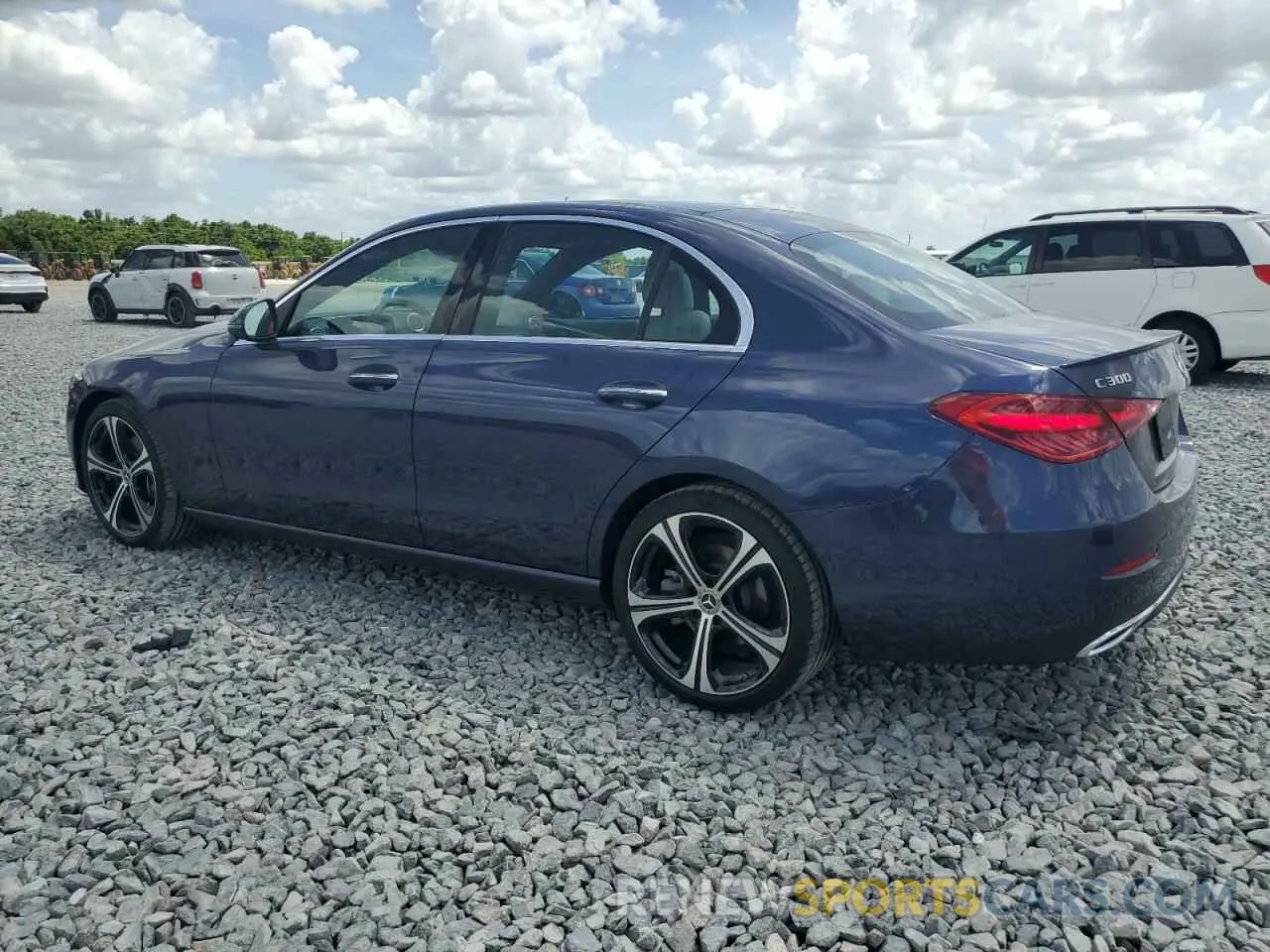 2 Photograph of a damaged car W1KAF4GB6RR212675 MERCEDES-BENZ C-CLASS 2024