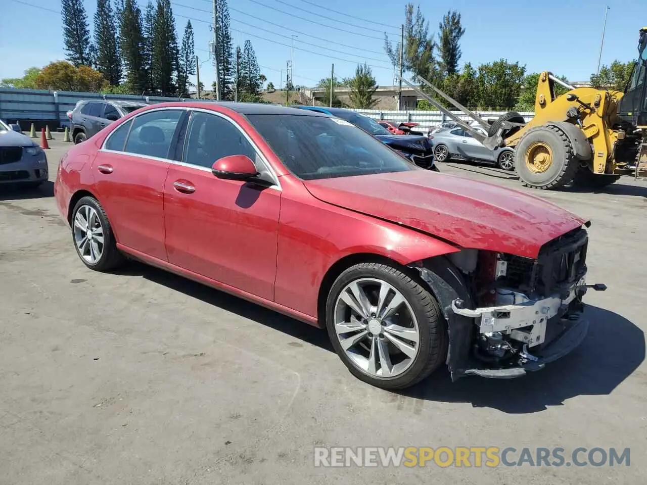 4 Photograph of a damaged car W1KAF4GB7RR188757 MERCEDES-BENZ C-CLASS 2024