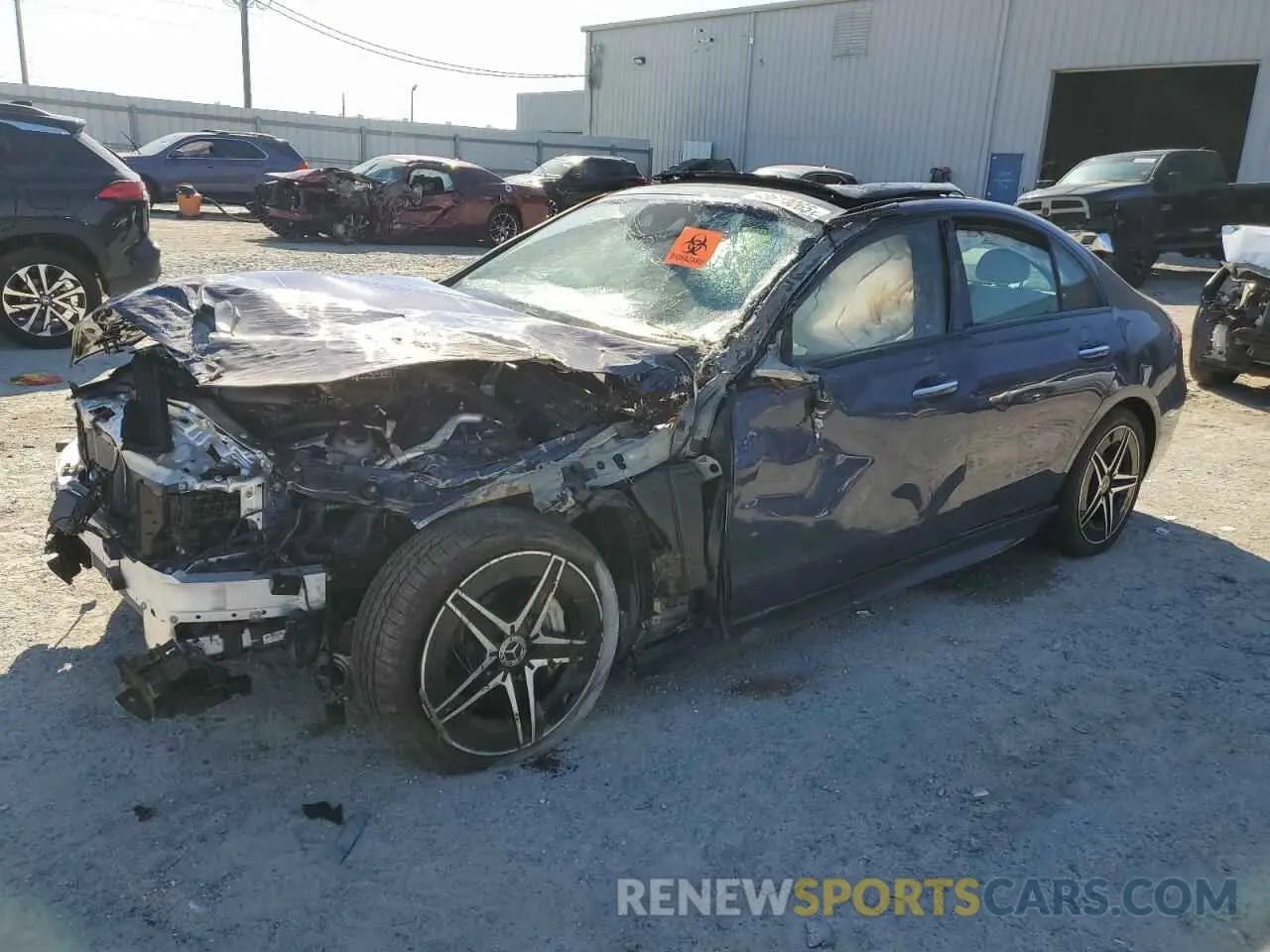 1 Photograph of a damaged car W1KAF4GB8RR226139 MERCEDES-BENZ C-CLASS 2024