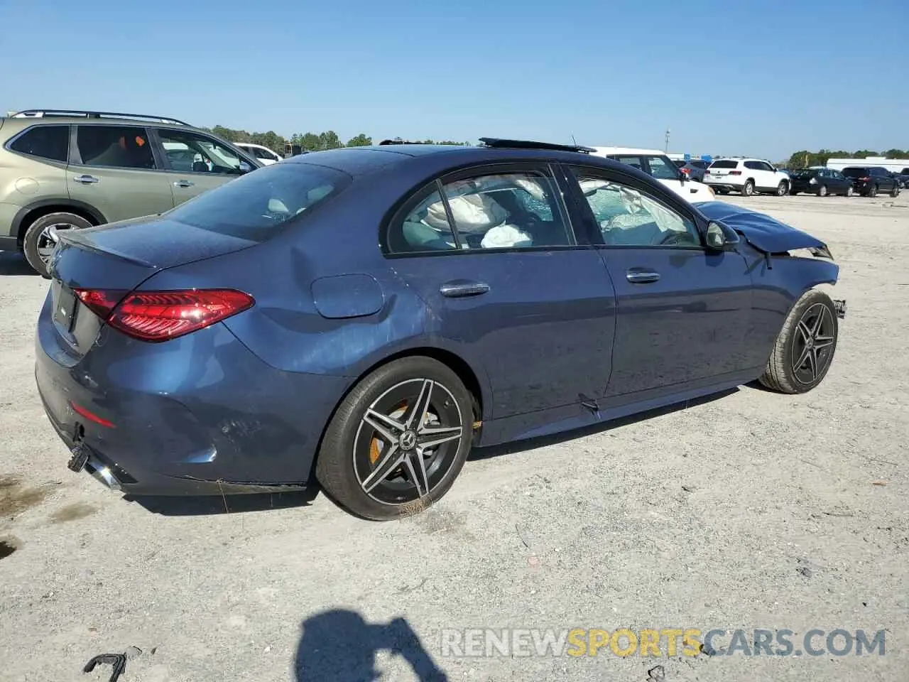 3 Photograph of a damaged car W1KAF4GB8RR226139 MERCEDES-BENZ C-CLASS 2024