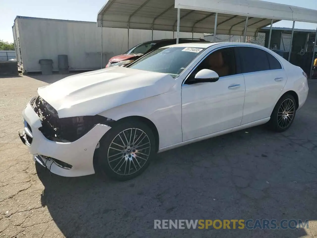 1 Photograph of a damaged car W1KAF4GB9RR200794 MERCEDES-BENZ C-CLASS 2024