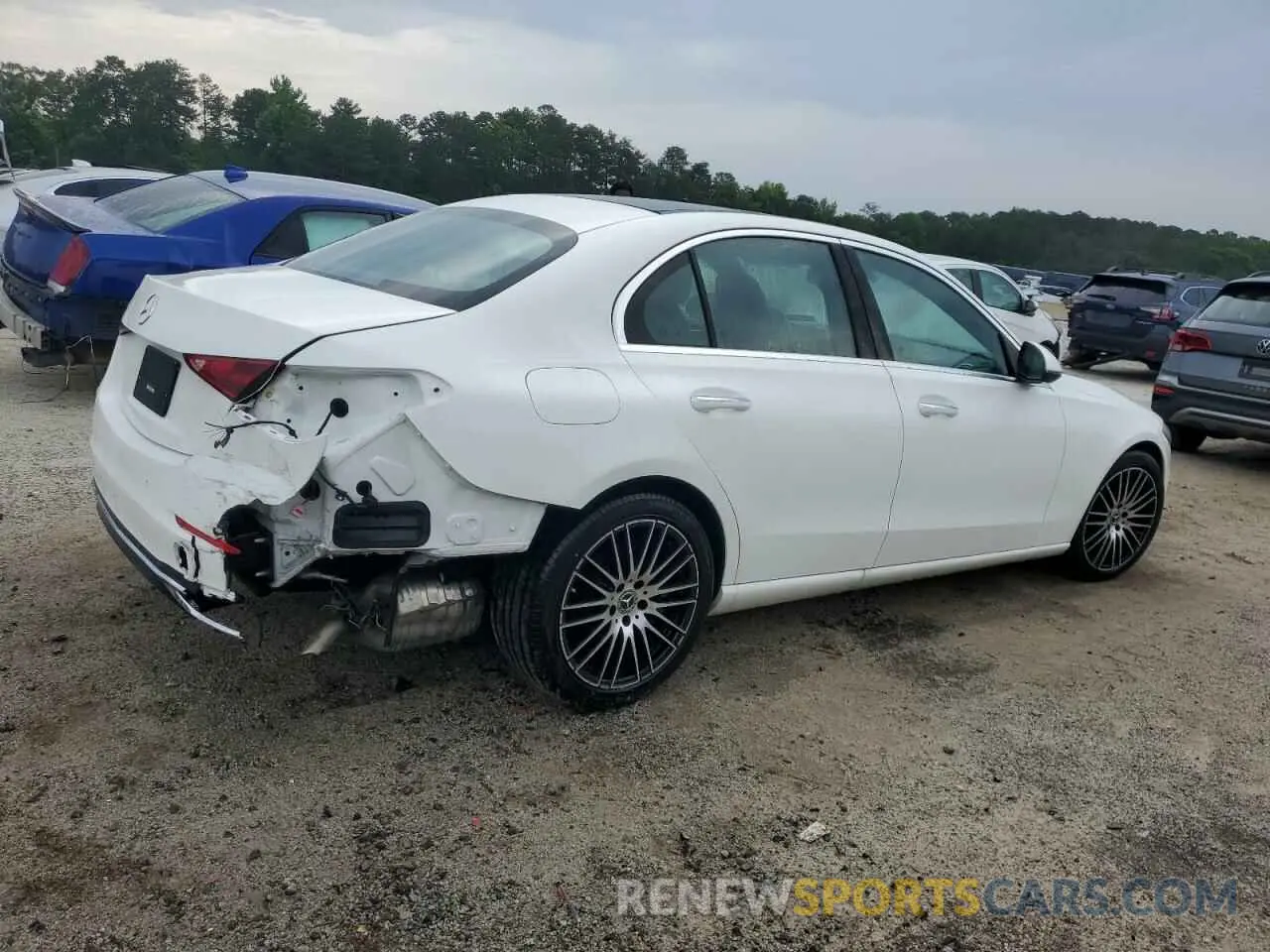 3 Photograph of a damaged car W1KAF4GB9RR224447 MERCEDES-BENZ C-CLASS 2024