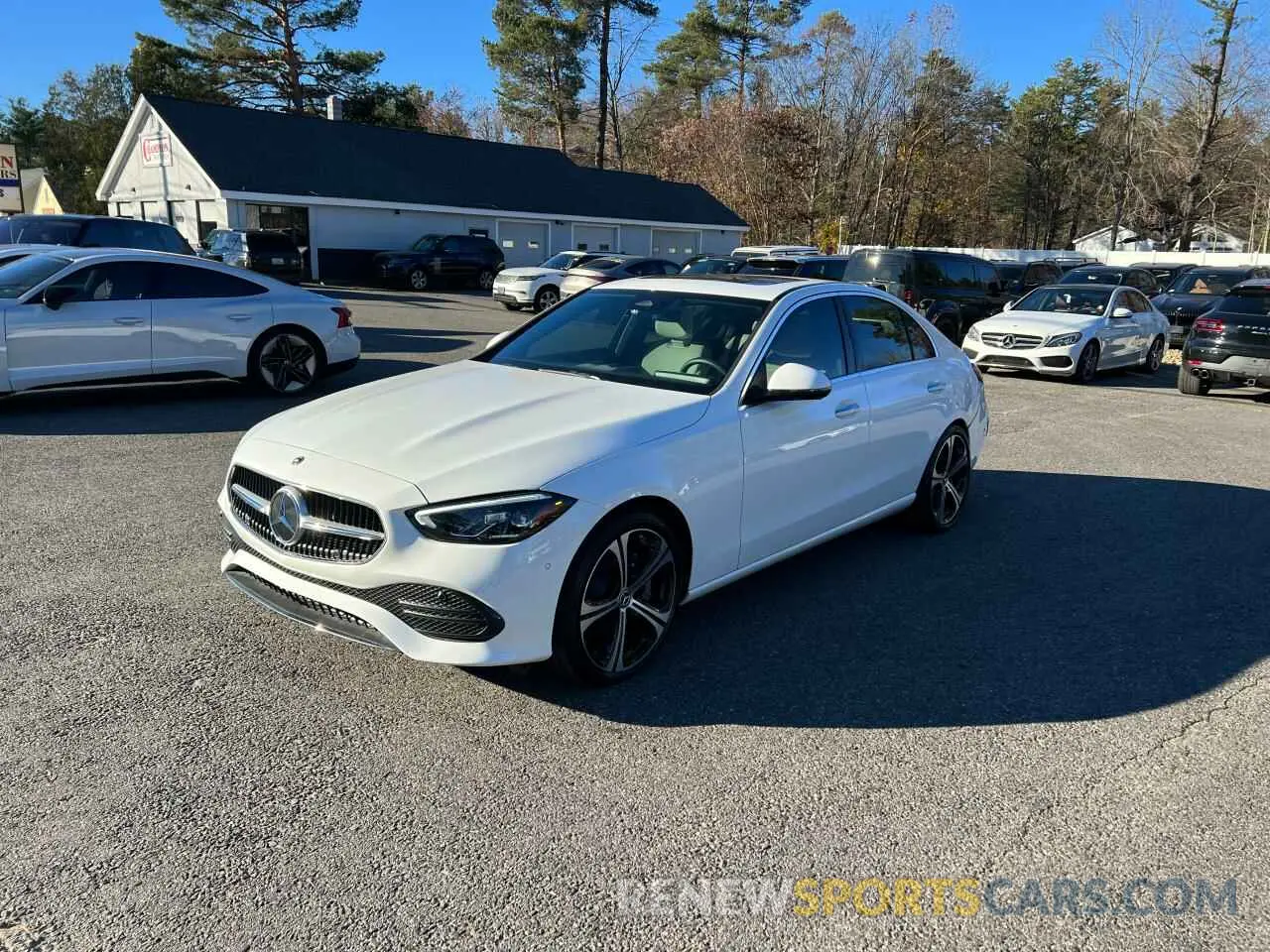 2 Photograph of a damaged car W1KAF4GBXRR169930 MERCEDES-BENZ C-CLASS 2024