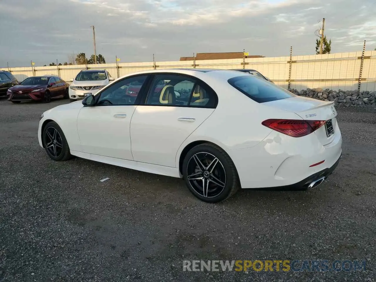 2 Photograph of a damaged car W1KAF4GBXRR176859 MERCEDES-BENZ C-CLASS 2024