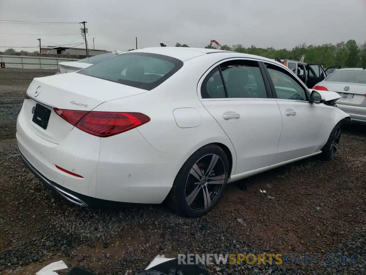 3 Photograph of a damaged car W1KAF4HB0RR164847 MERCEDES-BENZ C-CLASS 2024