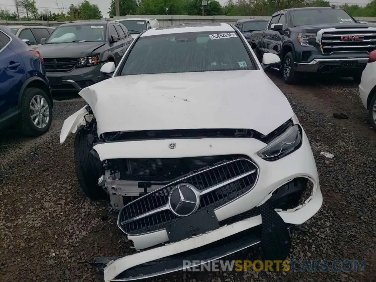 5 Photograph of a damaged car W1KAF4HB0RR164847 MERCEDES-BENZ C-CLASS 2024