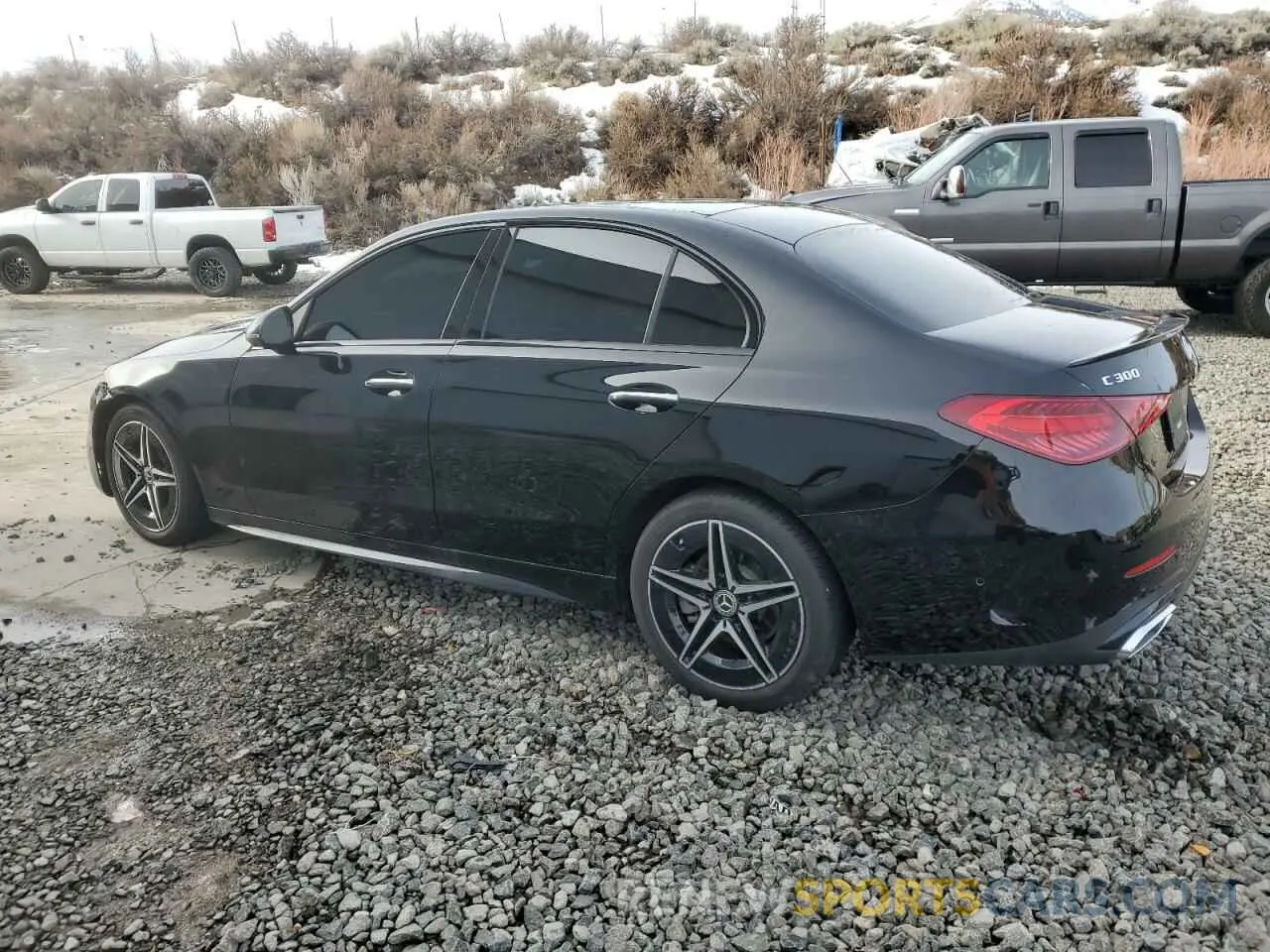 2 Photograph of a damaged car W1KAF4HB1RR161052 MERCEDES-BENZ C-CLASS 2024