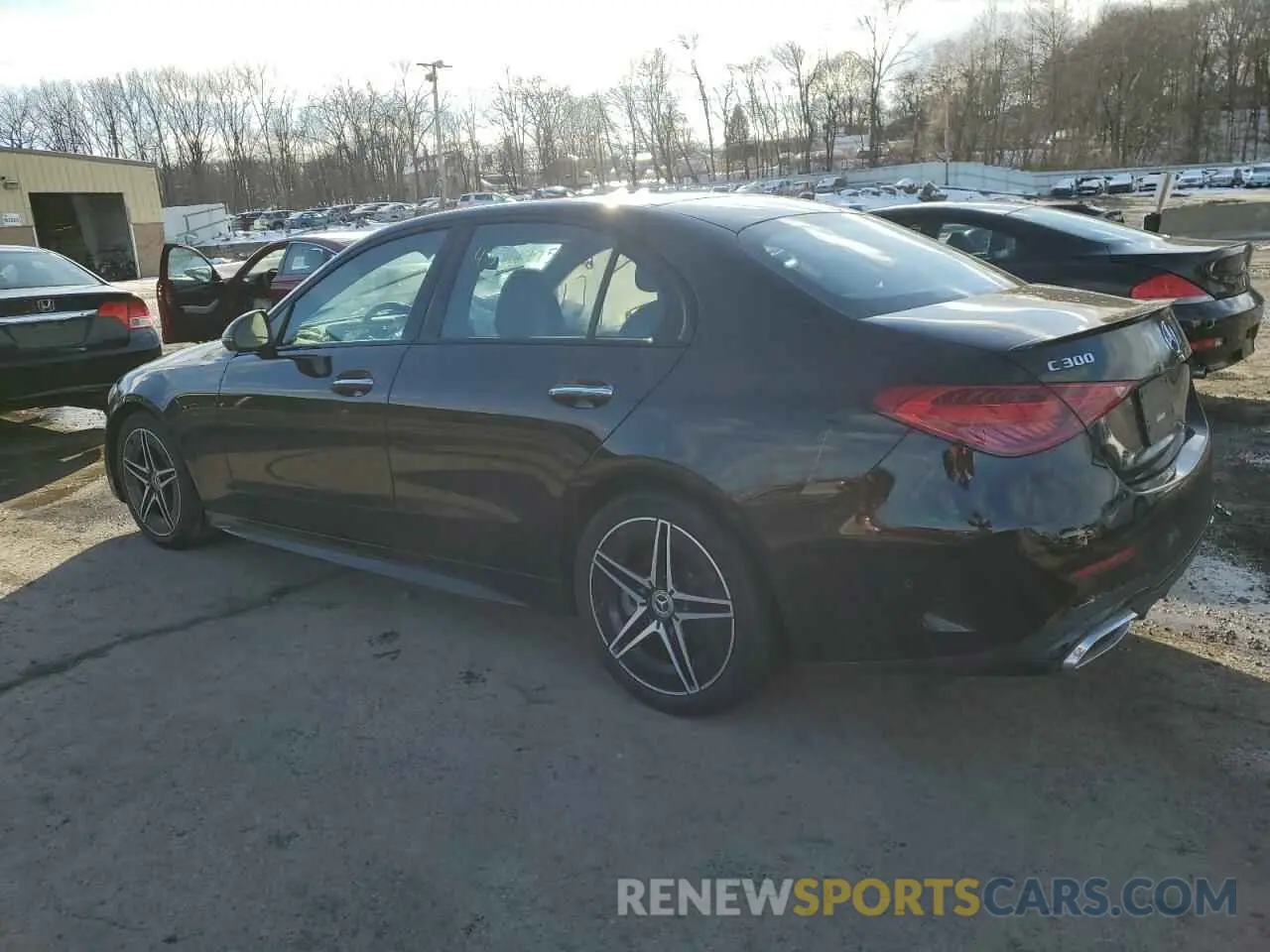2 Photograph of a damaged car W1KAF4HB1RR183620 MERCEDES-BENZ C-CLASS 2024