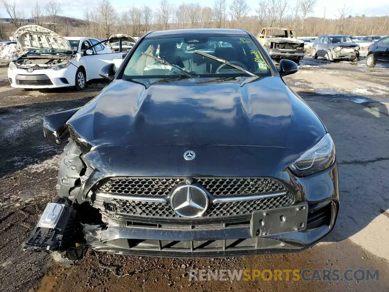 5 Photograph of a damaged car W1KAF4HB1RR183620 MERCEDES-BENZ C-CLASS 2024