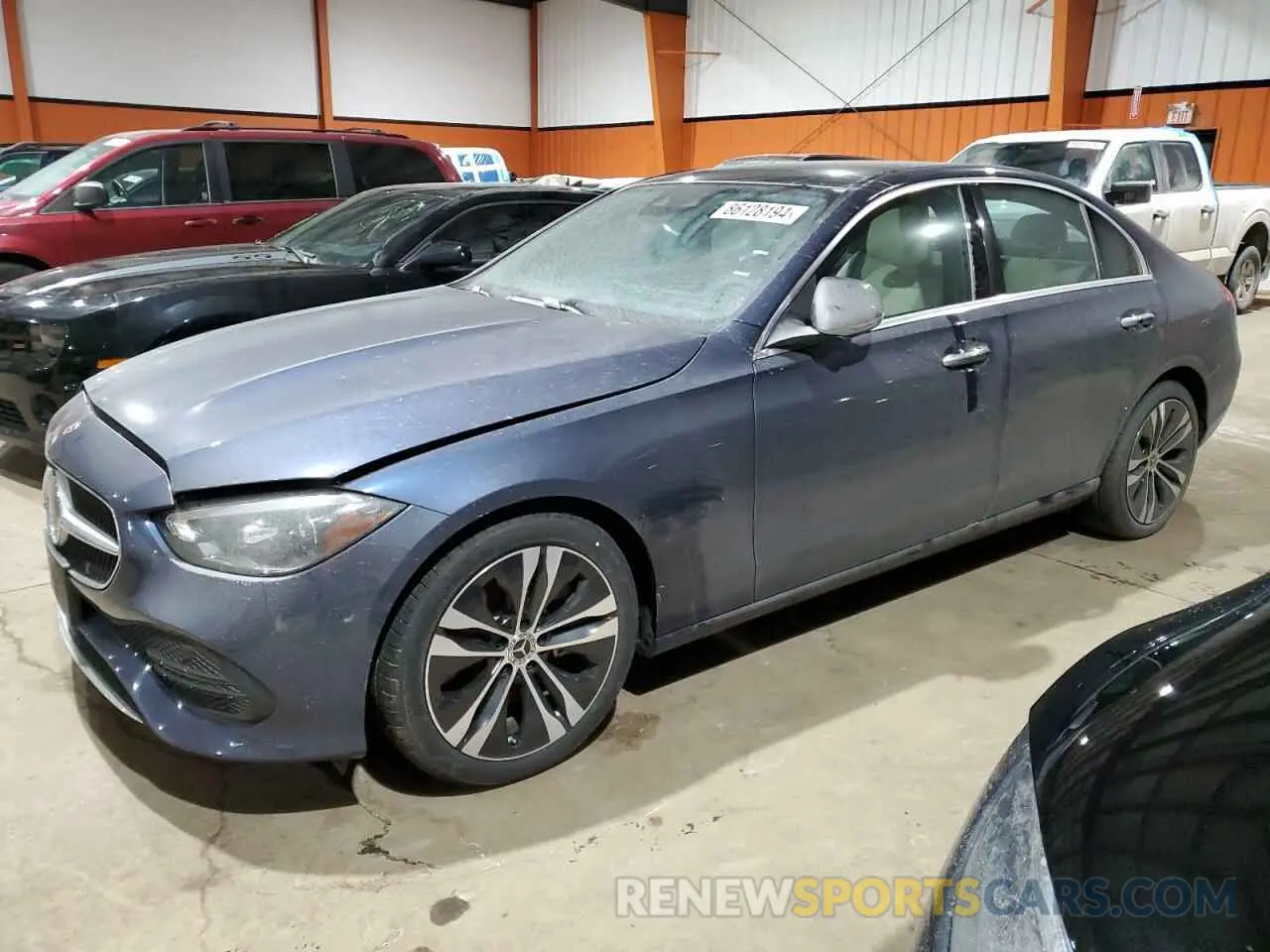 1 Photograph of a damaged car W1KAF4HB2RR222618 MERCEDES-BENZ C-CLASS 2024