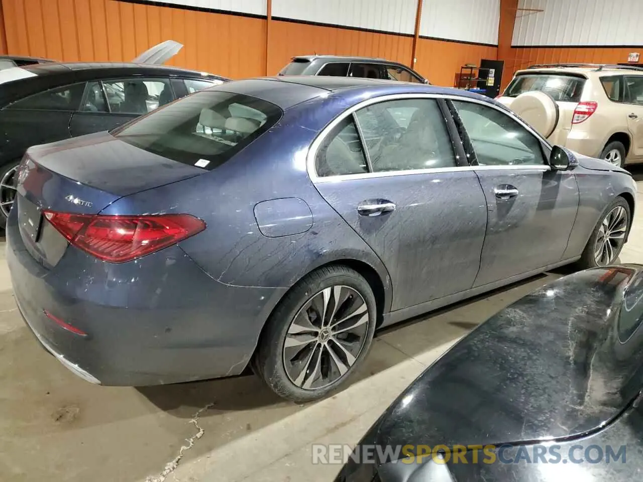 3 Photograph of a damaged car W1KAF4HB2RR222618 MERCEDES-BENZ C-CLASS 2024